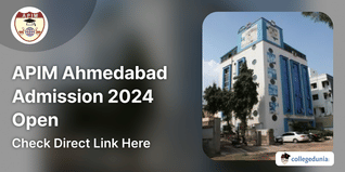 APIM Ahmedabad Admission 2024 Open; Check Direct Link Here